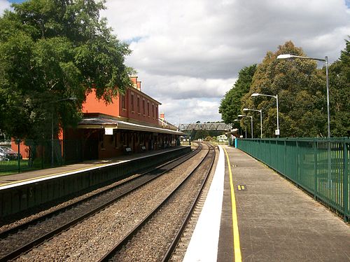 Mittagong railway station